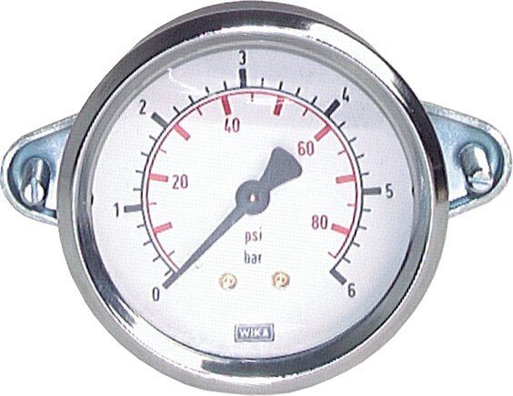 Exemplarische Darstellung: Einbaumanometer, 3-kant-Frontring